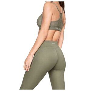 Victoria Secret Pink Sport Olive Buttery Soft High Waist Athletic Leggings Small